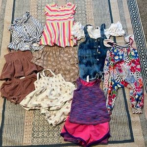 Gently loved baby girls 18-24 months outfits